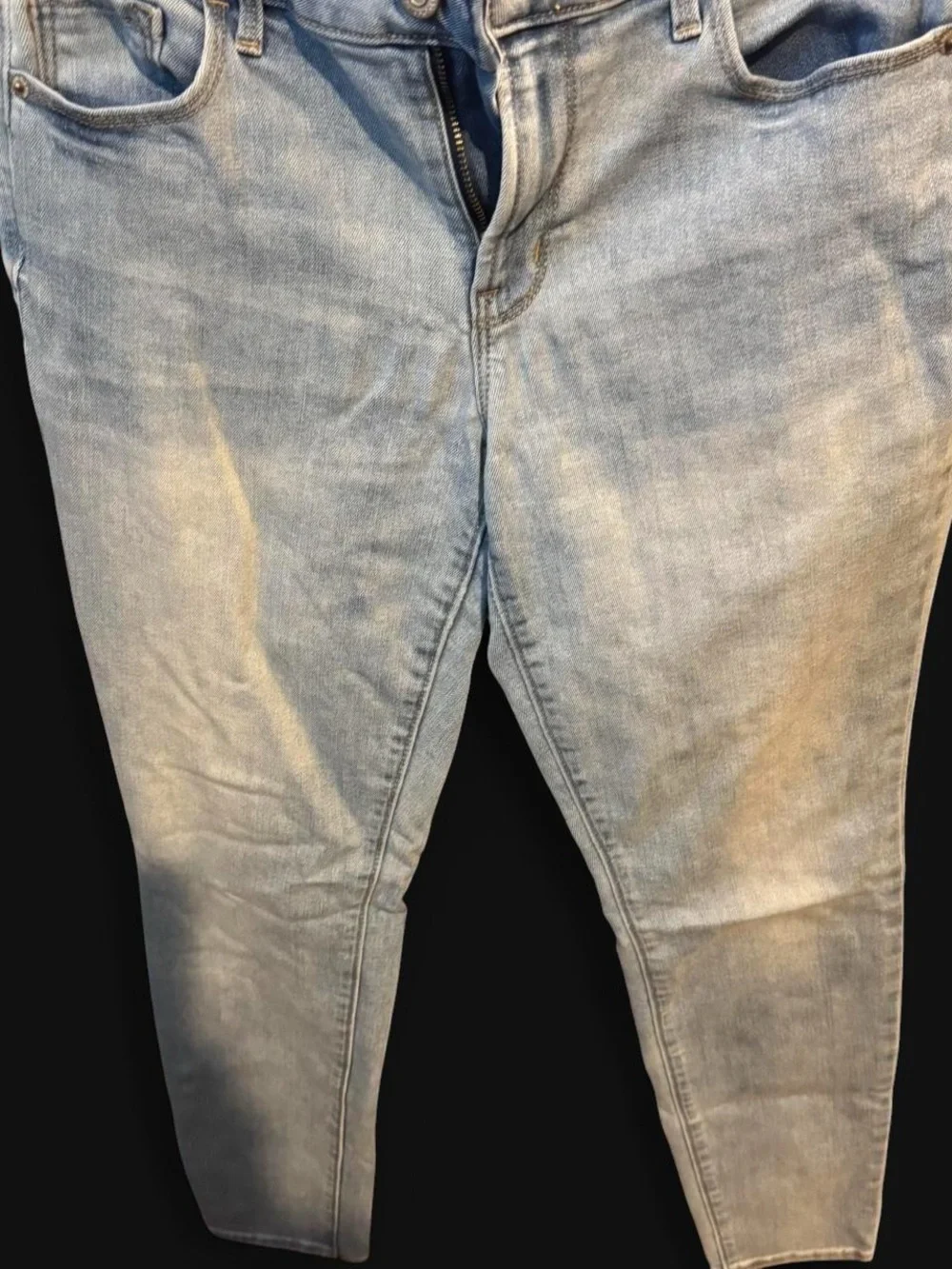 Light Wash Women’s old Navy Pop Icon  Jeans - Light Blue Denim size 6
